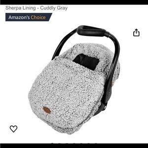 Fleece car seat cover